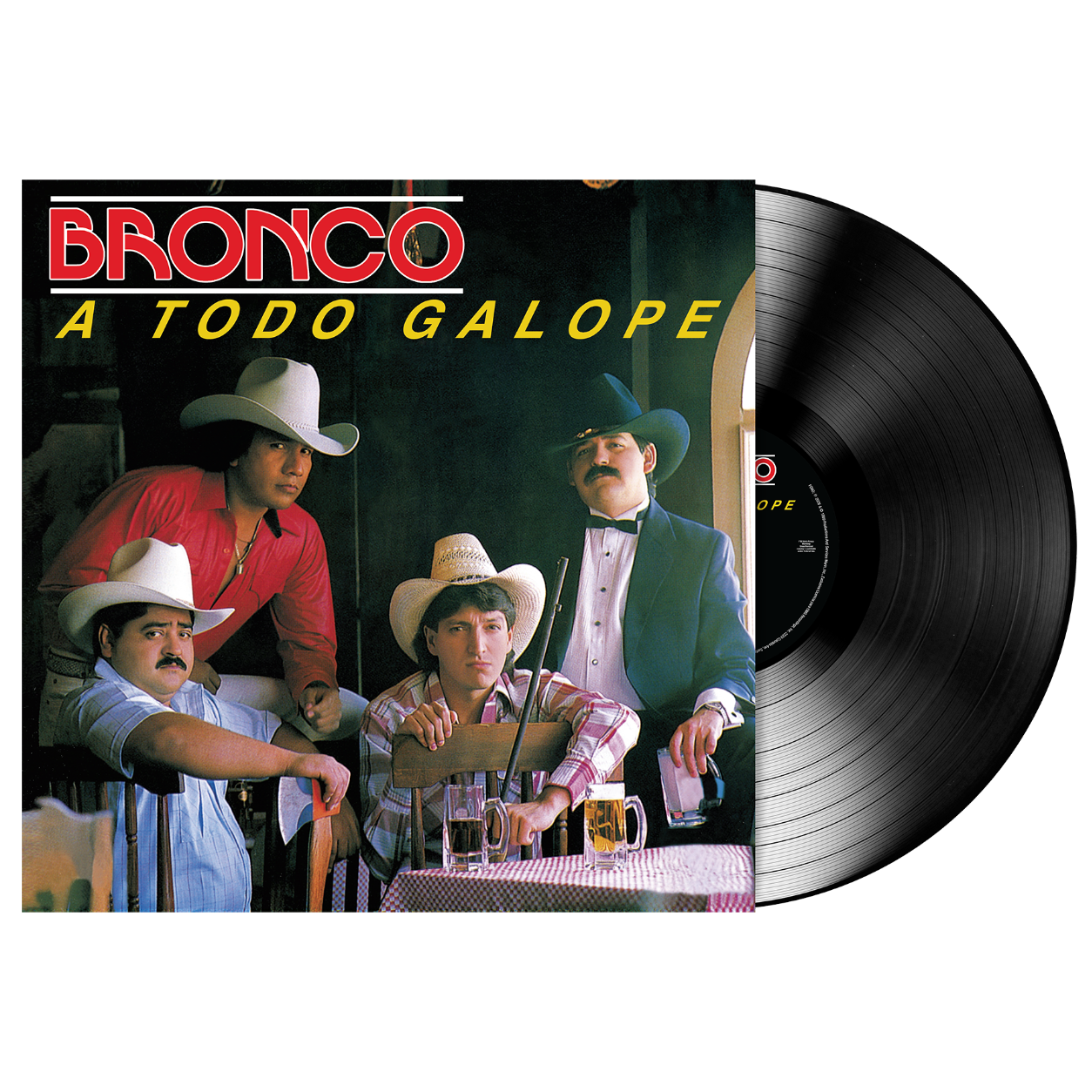 Bronco - A Todo Galope 1LP Vinyl front