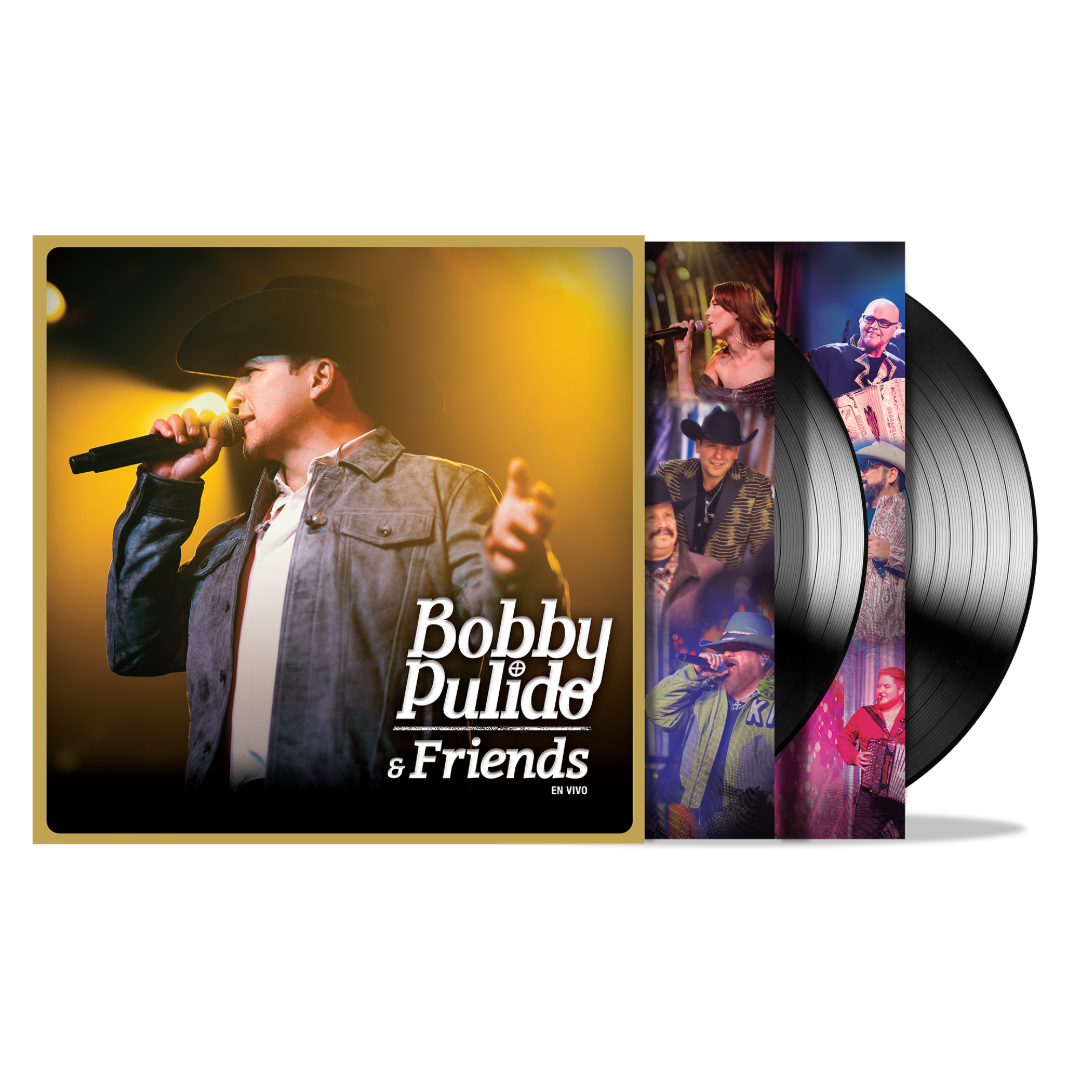 Bobby Pulido & Friends En Vivo (2LP Vinyl) Front