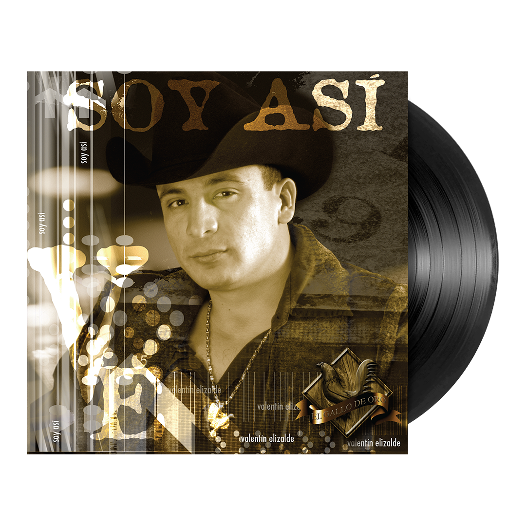 Valentin Elizalde - Soy Así 1LP Vinyl cover