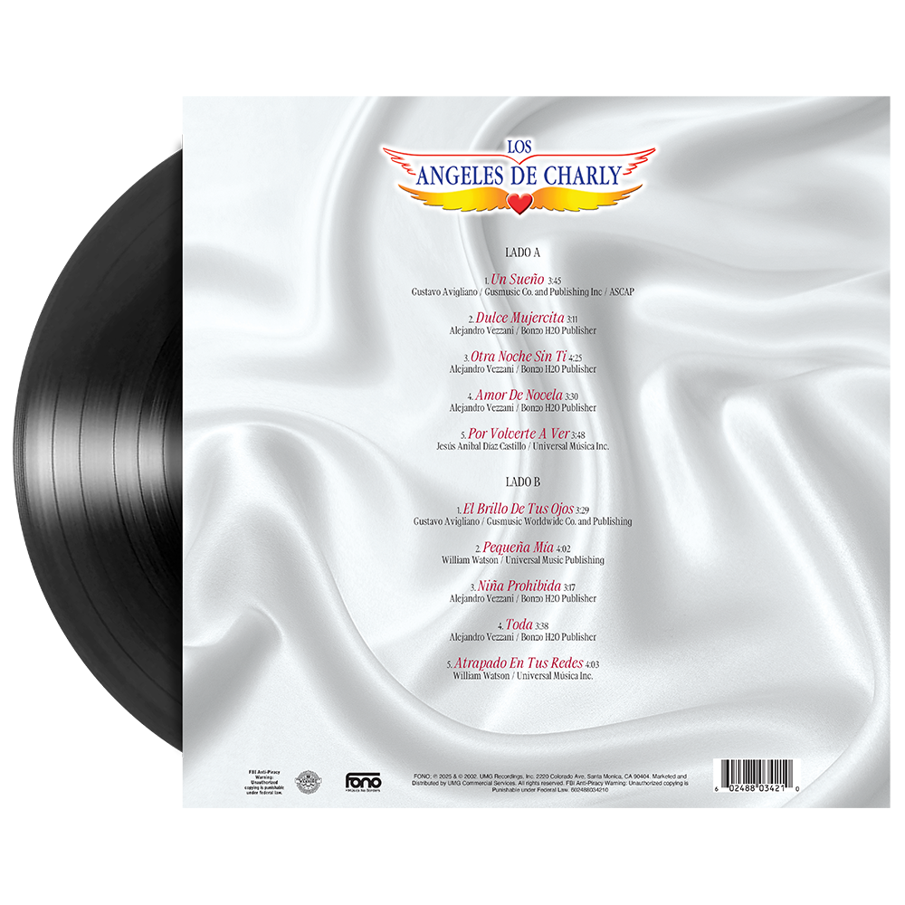 Los Angeles De Charly - Un Sueño 1LP Vinyl Back