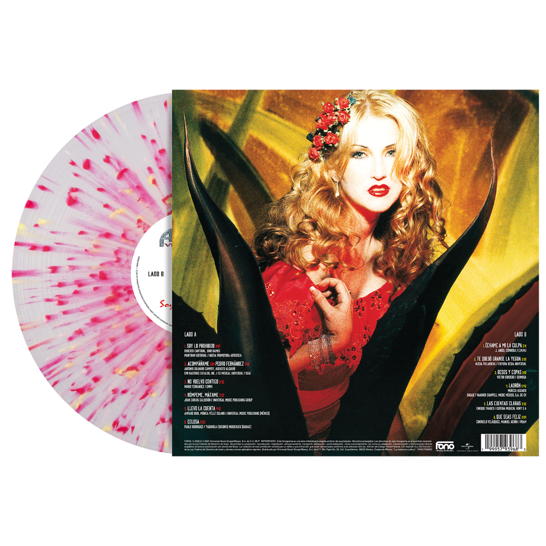 Alicia Villareal - Soy Lo Prohibido 1LP Splatter Vinyl back