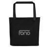 FONO BLACKOUT VINYL TOTEBAG