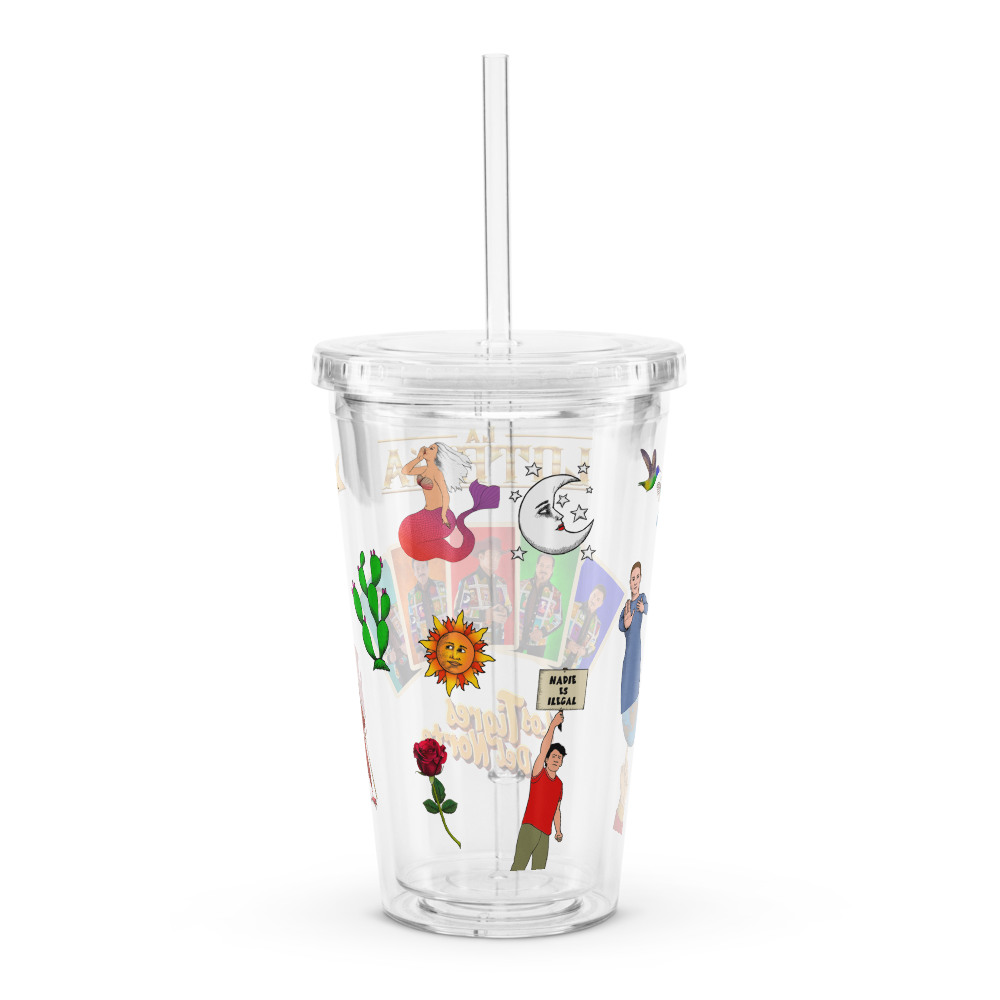 La Lotería Clear Tumbler
