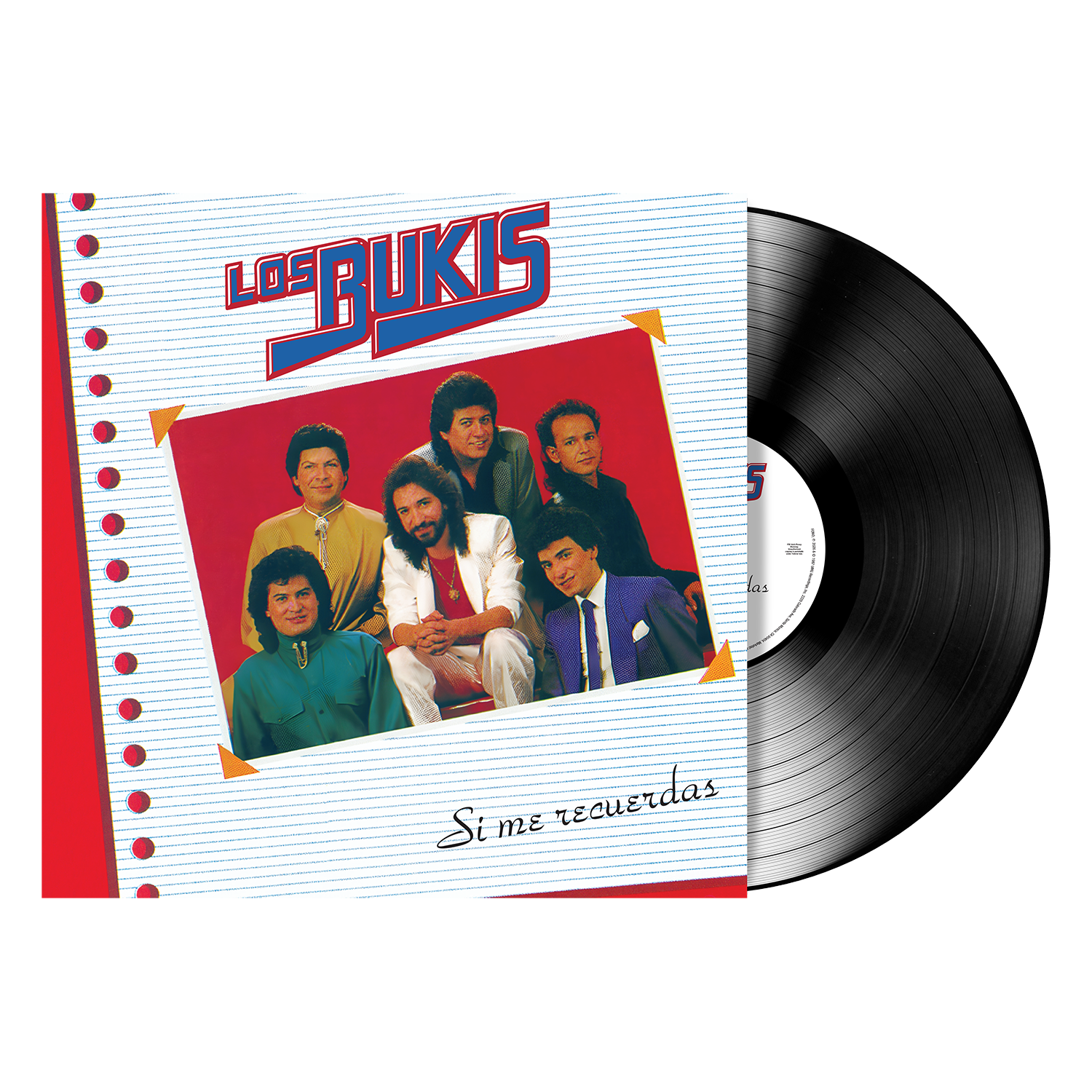 Los Bukis - Si Me Recuerdas 1LP Vinyl Front