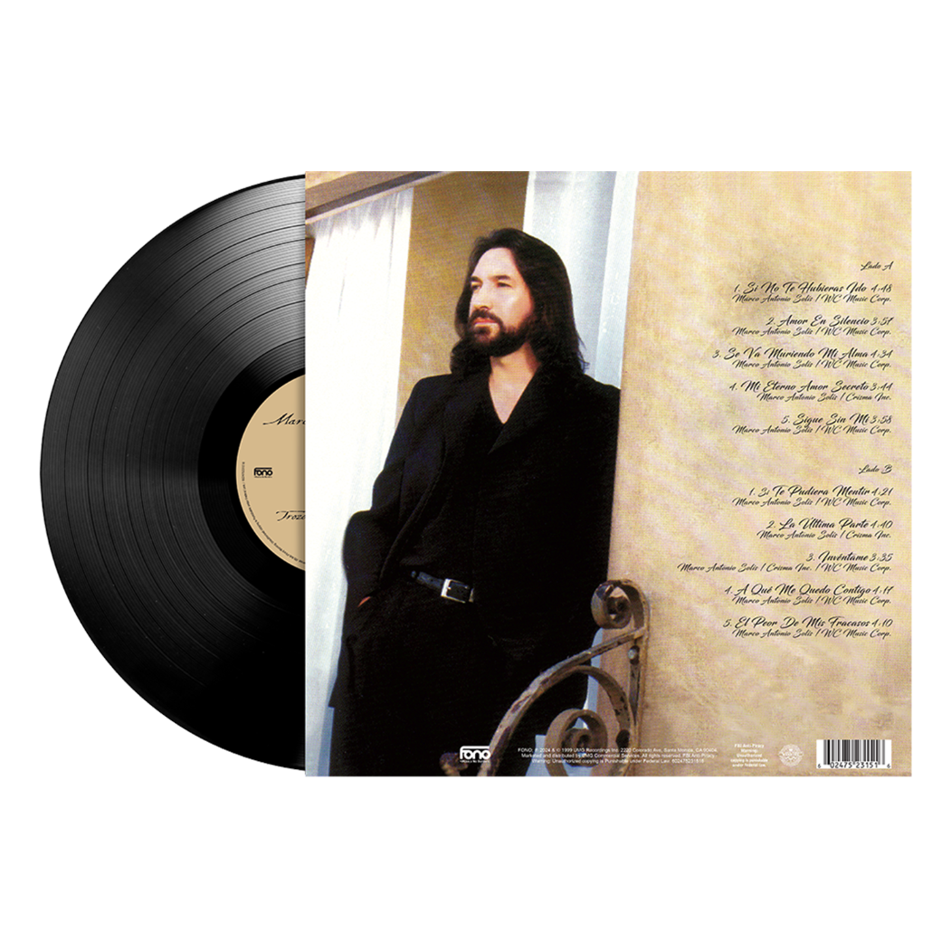 Marco Antonio Solís - Trozos De Mi Alma 1LP Vinyl back